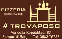 MANGIARE & BERE bar, pizzerie & ristoranti L OSTERIA cucina tipica Piazza Angelio Barga 333 5387113 www.losteriabarga.