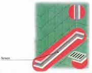 Parte tessile: TNT in fibra di polipropilene. Coating: elastomero termoplastico. Angolo Striscia Spigolo CODICE CONF.