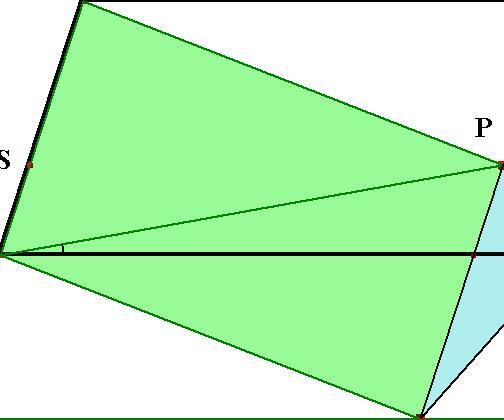 Prolug BC d Q tle che TQ=BC. Prolug AD d R tle che SR=AD.