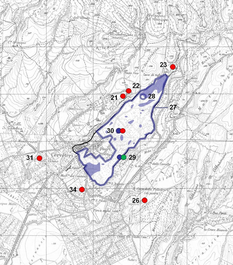 TAV. X Area di Cerveteri,