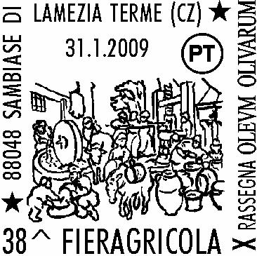 N. 36 RICHIEDENTE: Ente Fiera Lamezia Terme SEDE DEL SERVIZIO: Via Diaz - 88048 Sambiase di Lamezia Terme (CZ) DATA: 31/1/09 ORARIO: 10/16 Struttura competente: Poste Italiane/Filiale di