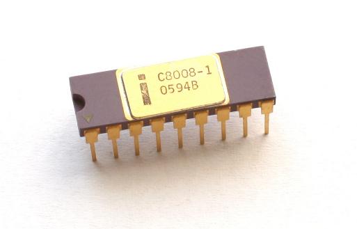 4004 (4 bit) Intel 8008