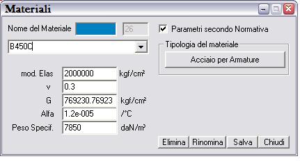 Pag. 5 di 10 Acciaio per armature da cemento armato B450C Caratterisitiche meccaniche dell acciaio B450C: Tipo