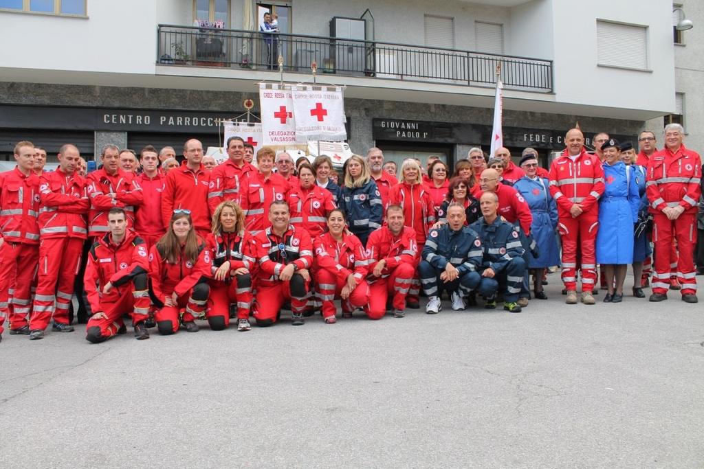 I VOLONTARI DELLA CROCE ROSSA DI PREMANA SARANNO BEN FELICI DI ACCOGLIERTI NELLO