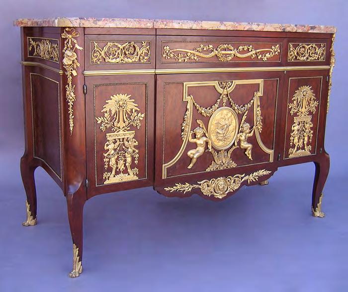 Commode di Antoine Gaudreaux STILE LUIGI XVI (1750-1785) Commode intarsiata IL NEOCLASSICISMO