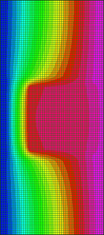 in CLS sp = 30 cm λ = 2,3 W/mK T MINsup = 18,86 C Lana di roccia sp = 10 cm λ = 0,035 W/mK Tavella