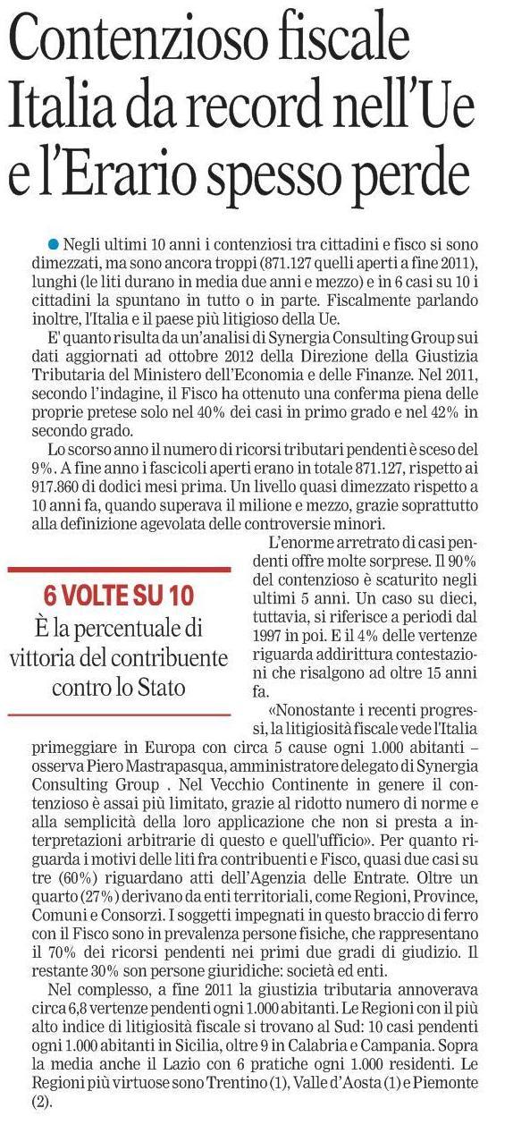 18/11/2012 La Gazzetta