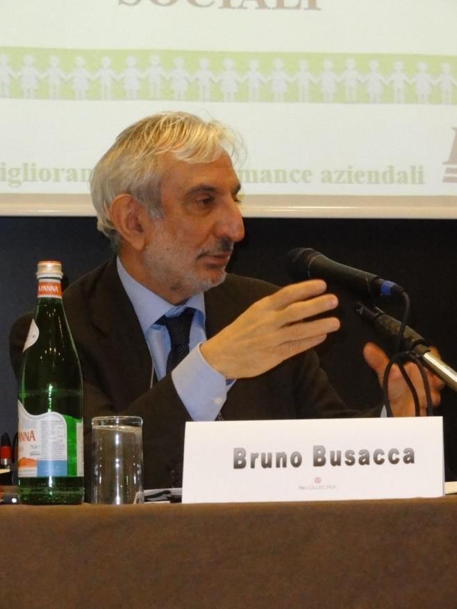 ALCUNE IMMAGINI Bruno Busacca, responsabile della