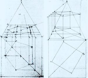 La rappresentazione di forme nel piano e nello spazio: L03_Metodi della Durante i secoli passa0 si sono succedu0 mol0 tenta0vi di archite5, pi7ori e matema0ci vol0 a rendere possibile una