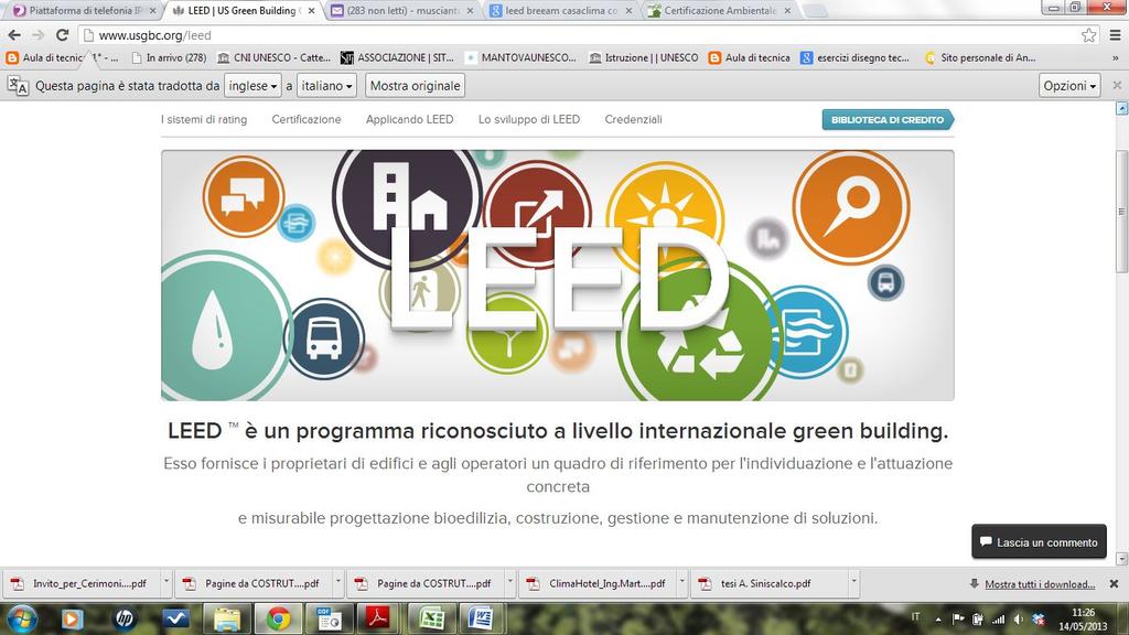 LEED è un programma volontario, basato sul consenso,