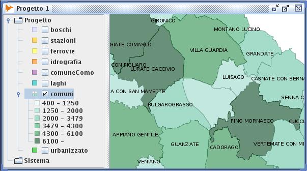 Visualizzare etichette