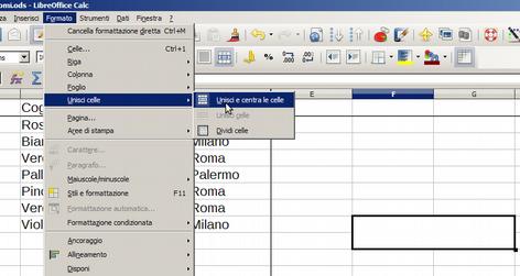 4. Cerca e sostituisci Menù > Modifica > Trova e sostituisci, si apre la finestra di