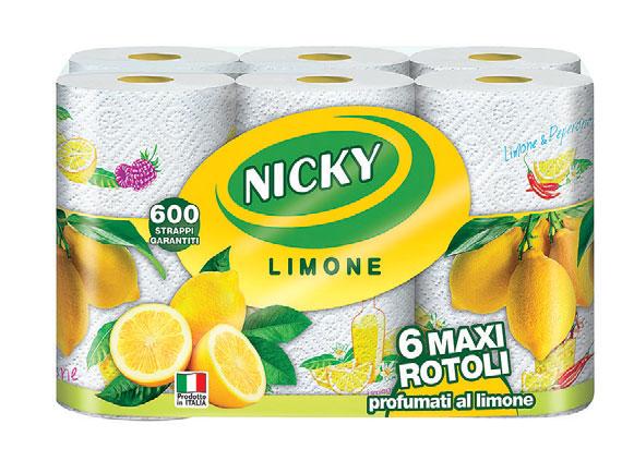 Nicky limoni 1 x 6 maxi rotoli -