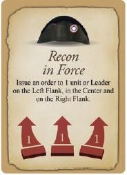 Date il numero appropriato di carte Comando a ciascun CIC e comandante di Corpo all inizio della battaglia.