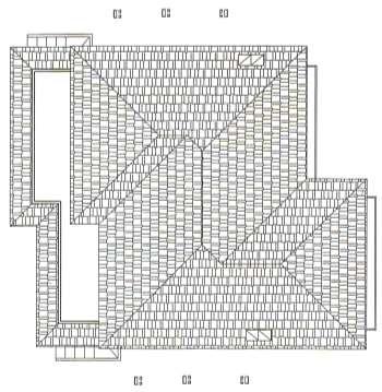 seminterrato e piano terreno - Identificazione grafica della disposizione interna degli appartamenti contraddistinti alle