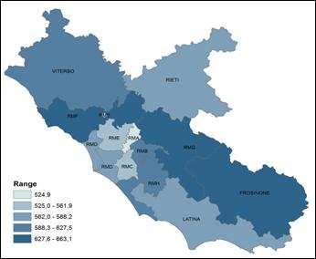 ai tumori (circa 12,5%). Figura 8 G Mortalità proporzionale, età 0-14 per genere, residenti nella Regione Lazio, ReNCaM Mortalità per causa La Fig.