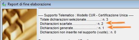 si sia dimenticati di barrare l opzione Dichiarazione chiusa presente nel Frontespizio.