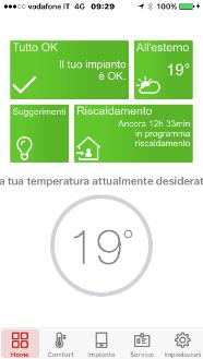 Il riscaldamento online 31/03/2017 GESTIONE SMART ViCare - La App Viessmann per il controllo remoto Controllo continuo,