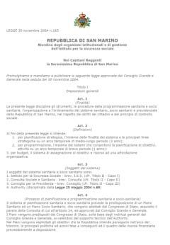 ISTITUZIONE DELL AUTHORITY Legge 5 dicembre 2011 n.