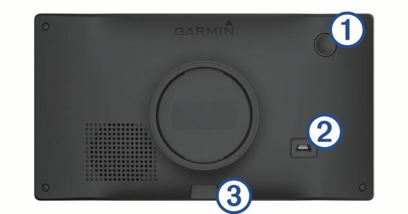 Installare il dispositivo nel veicolo e collegarlo all'alimentazione (Installazione e alimentazione del dispositivo Garmin Drive nel veicolo, pagina 1).