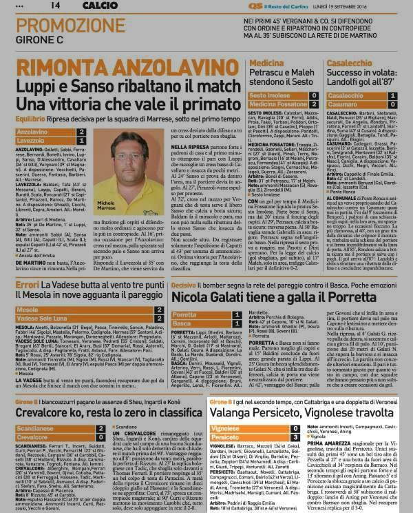 Pagina 14 Il Resto del Carlino (ed.