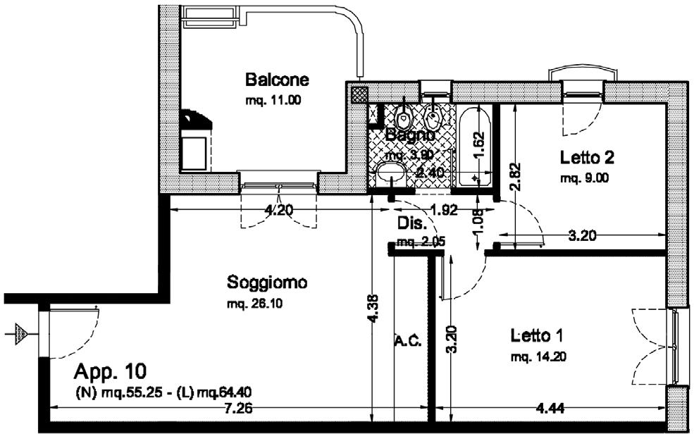 Consorzio Planimetria Dati unità abitativa Metri quadri Appartamento 66,80 Terrazzo 10,00 Cantina 4,50 Incluso Posto Auto Pagamenti personalizzabili Quote di iscrizione alla sottoscrizione Quota