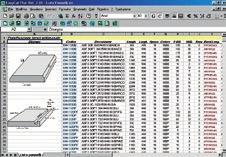 Le funzioni sono facilmente accessibili tramite pulsanti inseriti nella barra degli strumenti di MS Excel: 11 campi di descrizione pannello (lunghezza, larghezza, quantità, venatura ) 12 campi di