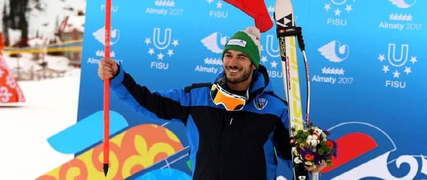 UNIVERSIADI INVERNALI Michelangelo Tentori, studente Bicocca di Scienze e Tecniche