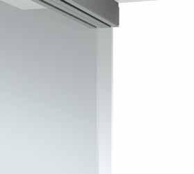 7 57 18 6 57 2 10 / 12 / 16 HIDE ceiling external profiles system is available with 16 mm vertical adjustment and, by the addition of an adjustable element, it can reach 32 mm of vertical adjustment.