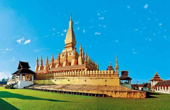 Luang Prabang Vang Vieng Bangkok 12 giorni Viaggio di GRUPPO con guida in italiano Vientiane Angkor LAOS Champassak CAMBOGIA Phnom Penh V I E T NA M In camera doppia 12 gg: da 2.