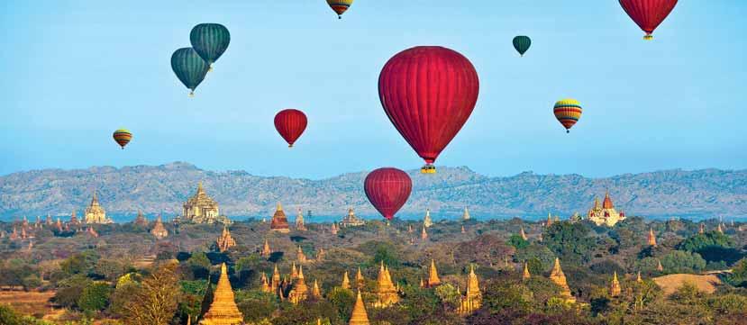 INDIA 11 giorni Bagan BIRMANIA Mandalay Yangon Inle Loikaw CINA LAOS VIETNAM In camera doppia 11 gg: da 1.