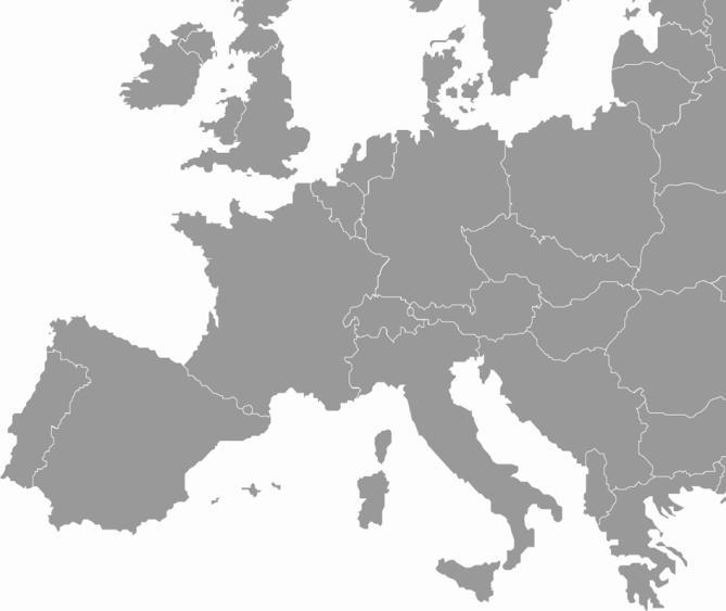 Strategia di localizzazione in Europa Le nostre eccellenti performance L incidenza del mercato tedesco sul fatturato complessivo passata dal 59% del 2010 al 47% nel 2011 Circa 1/3 delle installazioni