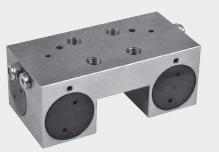 BLOCCAGGI PNEUMATICI FRC linea standard FRC -- S01 SE FRC -- S01 DE 15-25 Bosch Rexroth Norm.