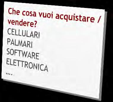 che guidano la rappresentazione delle informazioni differenziandole sulla base delle specifiche esigenze Come vuoi operare? L utente P.A.