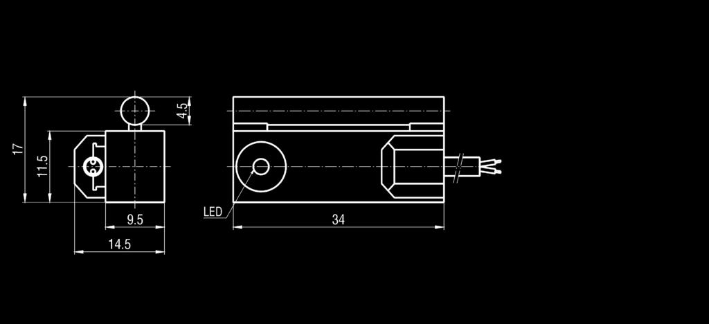 Sensori magnetici sensori magnetici SERIE FM57 caratteristiche tecniche SIGLA FM57 - FM57/C FM57E - FM57E/C Temperatura di lavoro -0 +70 C Grado di protezione IP67