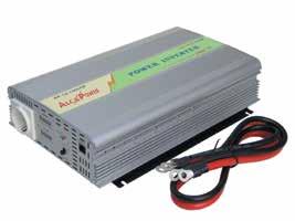 Inverter DC-AC Soft Start Codice: 924335 AP24-1000GP Inverter 1000W Input 20-30Vcc Output 200Vac Convertitore di tensione da 24Vdc a 220Vac - 1000W Ingresso: 20-30V DC Uscita: 230V AC Frequenza: 50Hz