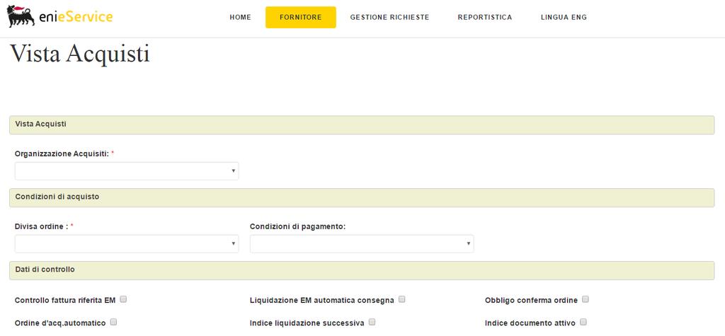 Quindi il sistema propone, come nel caso di creazione, il default dei dati riferiti alla vista societaria, che l utente