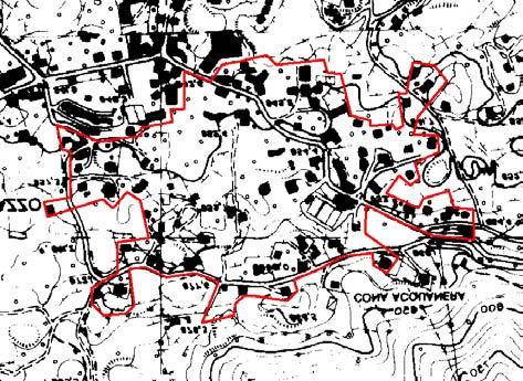 1.1.2.3 - Tessuto residenziale sparso Spazi caratterizzati dalla presenza significativa di edifici.