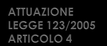 ART.4 - MENSE COLLETTIVE OSPEDALIERE, MENSE SCOLASTICHE Corsi di formazione organizzati annualmente dalla Sanità Pubblica grazie