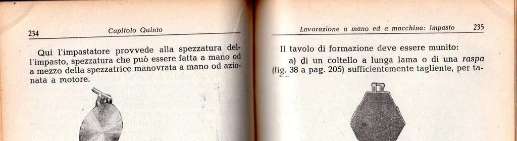 PANIFICAZIONE casalinga, artigiana, industriale. Milano, Hoepli, 1946 140 in-16, pp.