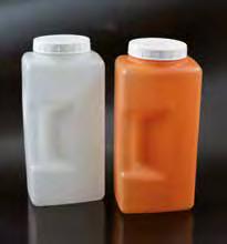 24H URINE COLLECTION CONTAINERS FOR VACUUM TUBES RACCOGLITORI URINE 24 ORE PER PROVETTE SOTTOVUOTO 24h urine collection containers, with ergonomic handle.