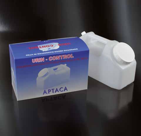 URINE CONTAINERS CONTENITORI PER LA RACCOLTA DELLE URINE URIN - CONTROL Graduated 24 hours urine bottles, with selfadhesive label, sterile individually wrapped and individually