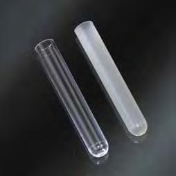The conical bottom makes them ideal for small volumes, since the sample collects at the bottom of the tube. Vol. 4.5 ml. Provette coniche, non graduate, senza bordo.