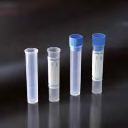 type/tipo 5112 5112/E With label/con etichetta 5112/T With cap/con tappo 5112/TE With cap and label/con tappo ed etichetta 3 ML FLAT BOTTOM CYLINDRICAL TEST TUBES PROVETTE CILINDRICHE FONDO PIATTO DA