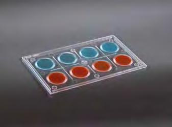 COLORIMETRIC ESSAYS TRAY VASCHETTA PER SAGGI COLORIMETRICI In polyethylene, with 3 round cells, for colorimetric essays. Cells depth 7 mm.