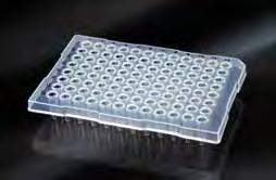 With screen-printed grid and holes on the sides for use with robots. Compatible with most of thermal cyclers. Certified RNase, DNase and DNA free, PCR- Clean.