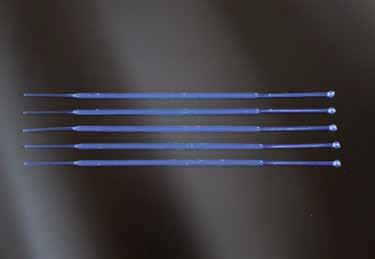 INOCULATING LOOPS ANSE STERILI PER INOCULAZIONE 10 μl With incorporated needle. Material: polystyrene. Con ago incorporato. Materiale: polistirolo.