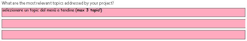 In what way is the project innovative and/or complementary to other projects already carried out? In che modo il progetto è innovativo e/o collegato ad altri progetti?