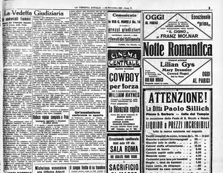 Otto comunisti fiumani condannati dal Tribunale Speciale per la difesa dello Stato, in La Vedetta d Italia, Fiume, (28 novembre 1931), 3.