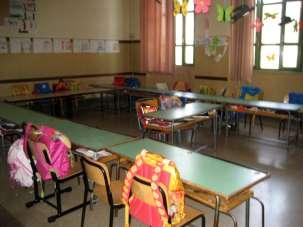 C LO STATO ATTUALE: IL SOPRALLUOGO (2005) I corridoi e le aule della scuola materna Oltre